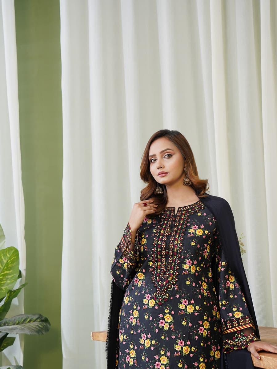 Garden Floral Printed Kurti